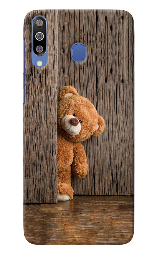 Teddy Wooden Samsung M30/A40s Back Cover