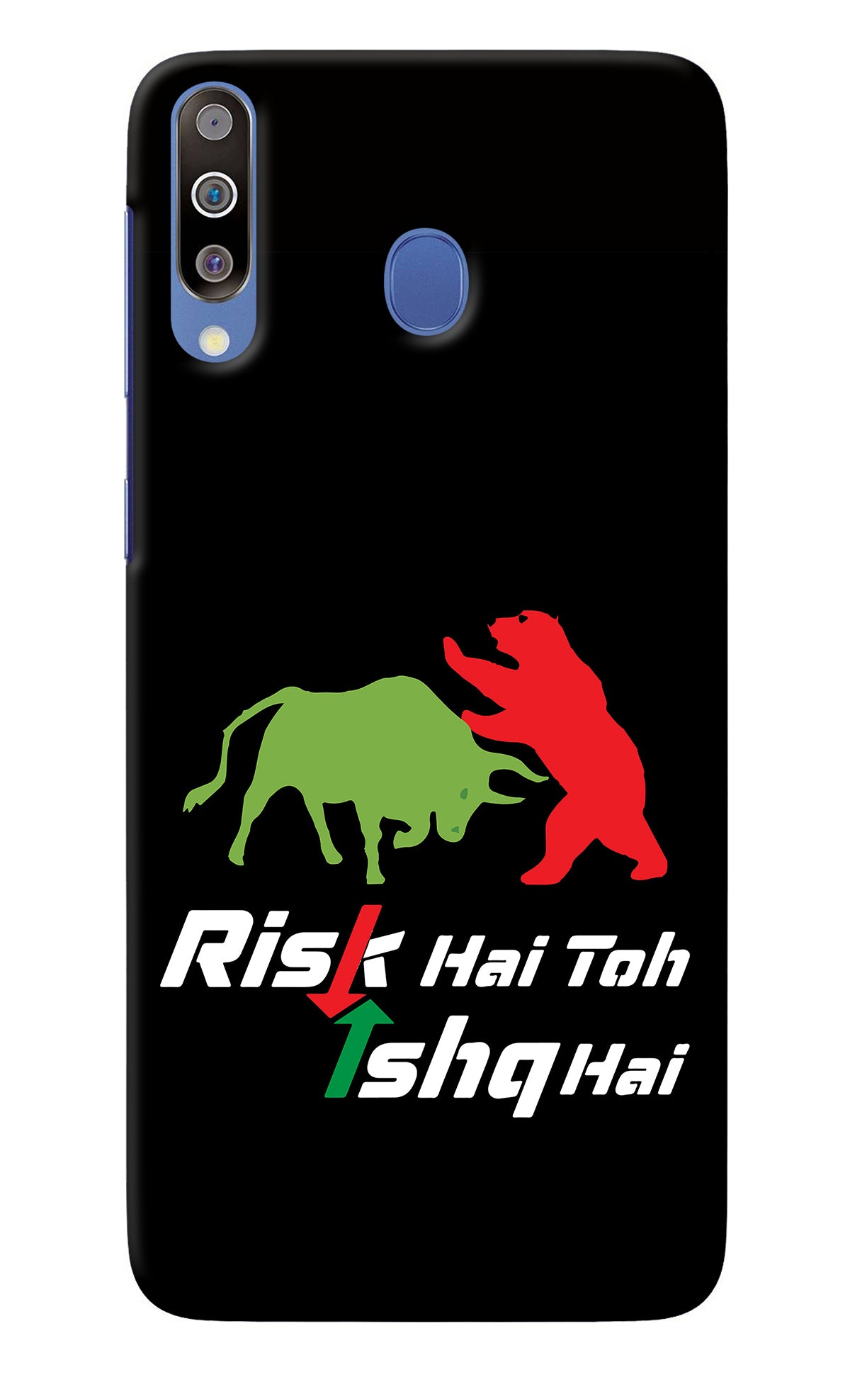 Risk Hai Toh Ishq Hai Samsung M30/A40s Back Cover