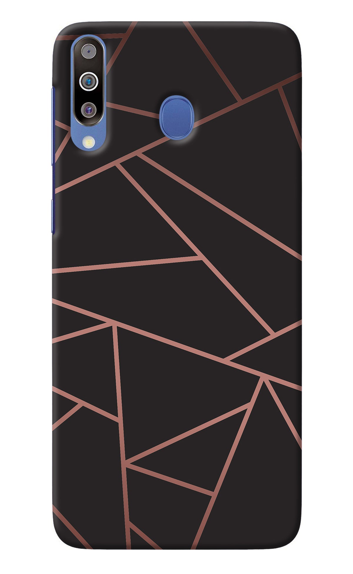 Geometric Pattern Samsung M30/A40s Back Cover