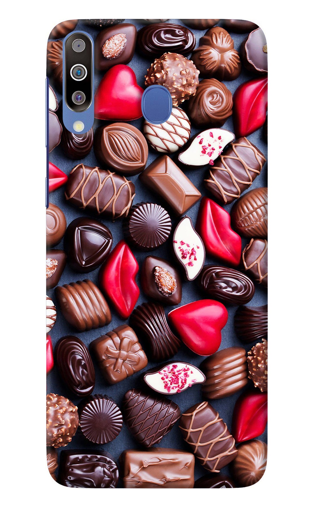 Chocolates Samsung M30/A40s Back Cover