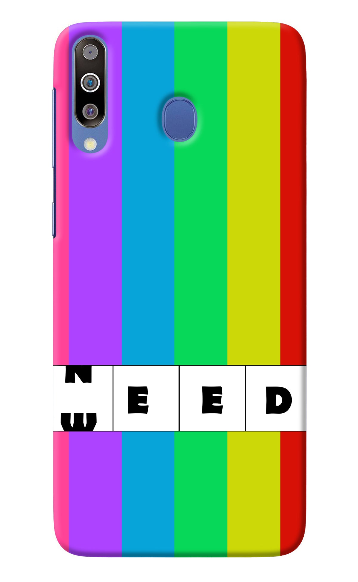 Need Weed Samsung M30/A40s Back Cover