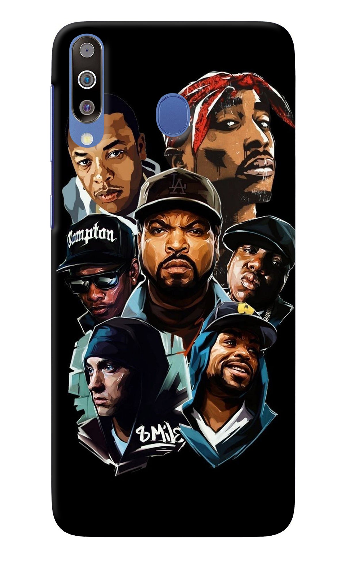 Rappers Samsung M30/A40s Back Cover