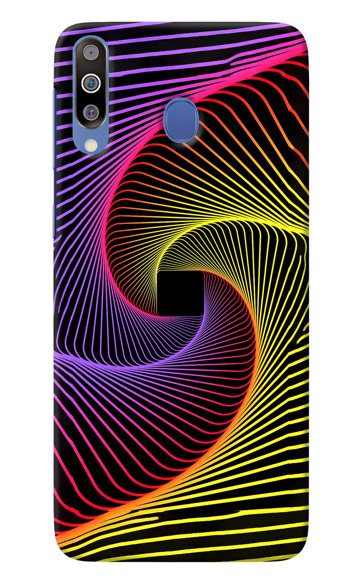 Colorful Strings Samsung M30/A40s Back Cover