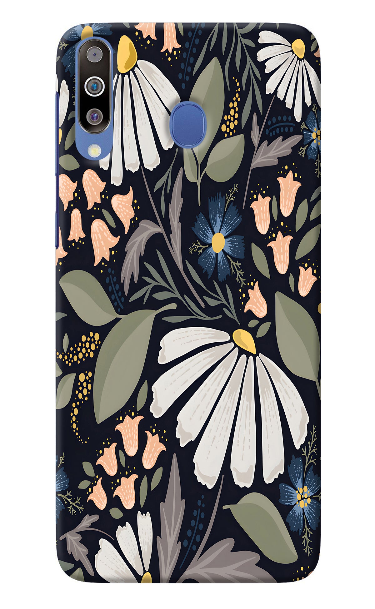 Flowers Art Samsung M30/A40s Back Cover