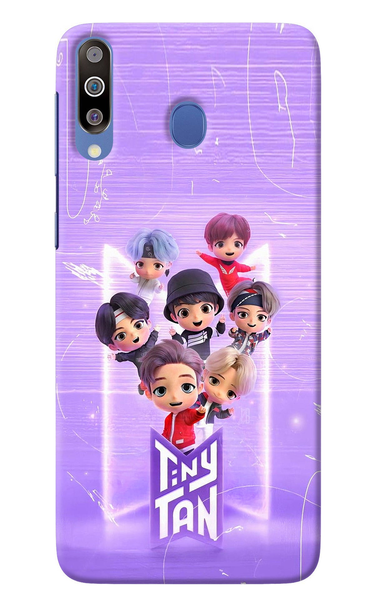 BTS Tiny Tan Samsung M30/A40s Back Cover