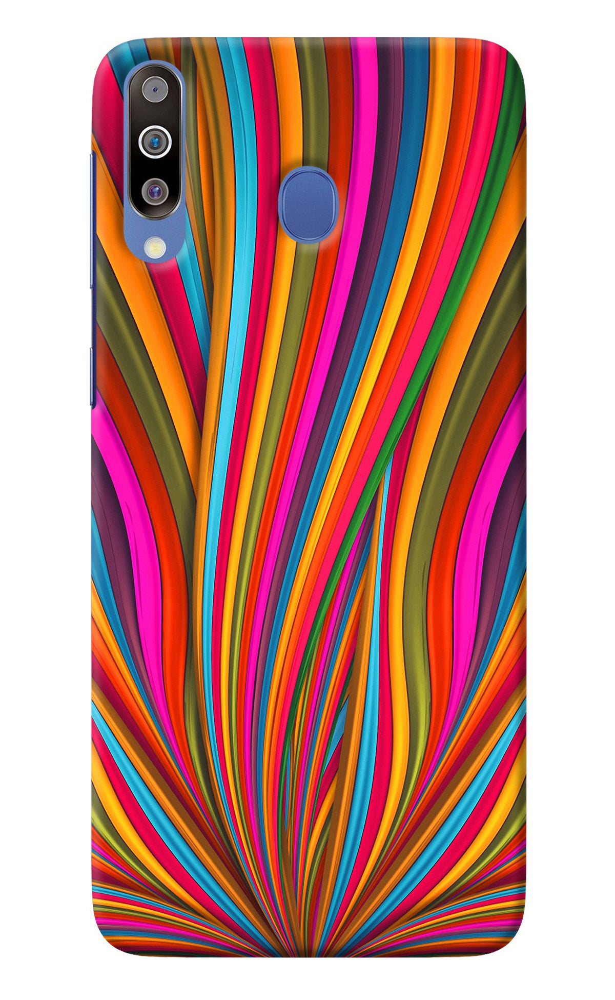 Trippy Wavy Samsung M30/A40s Back Cover