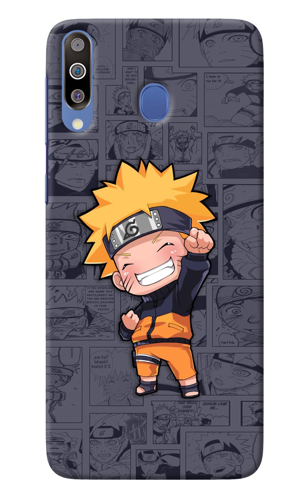 Chota Naruto Samsung M30/A40s Back Cover