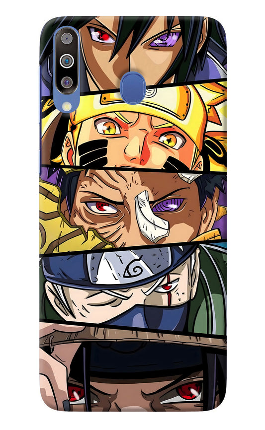 Naruto Character Samsung M30/A40s Back Cover