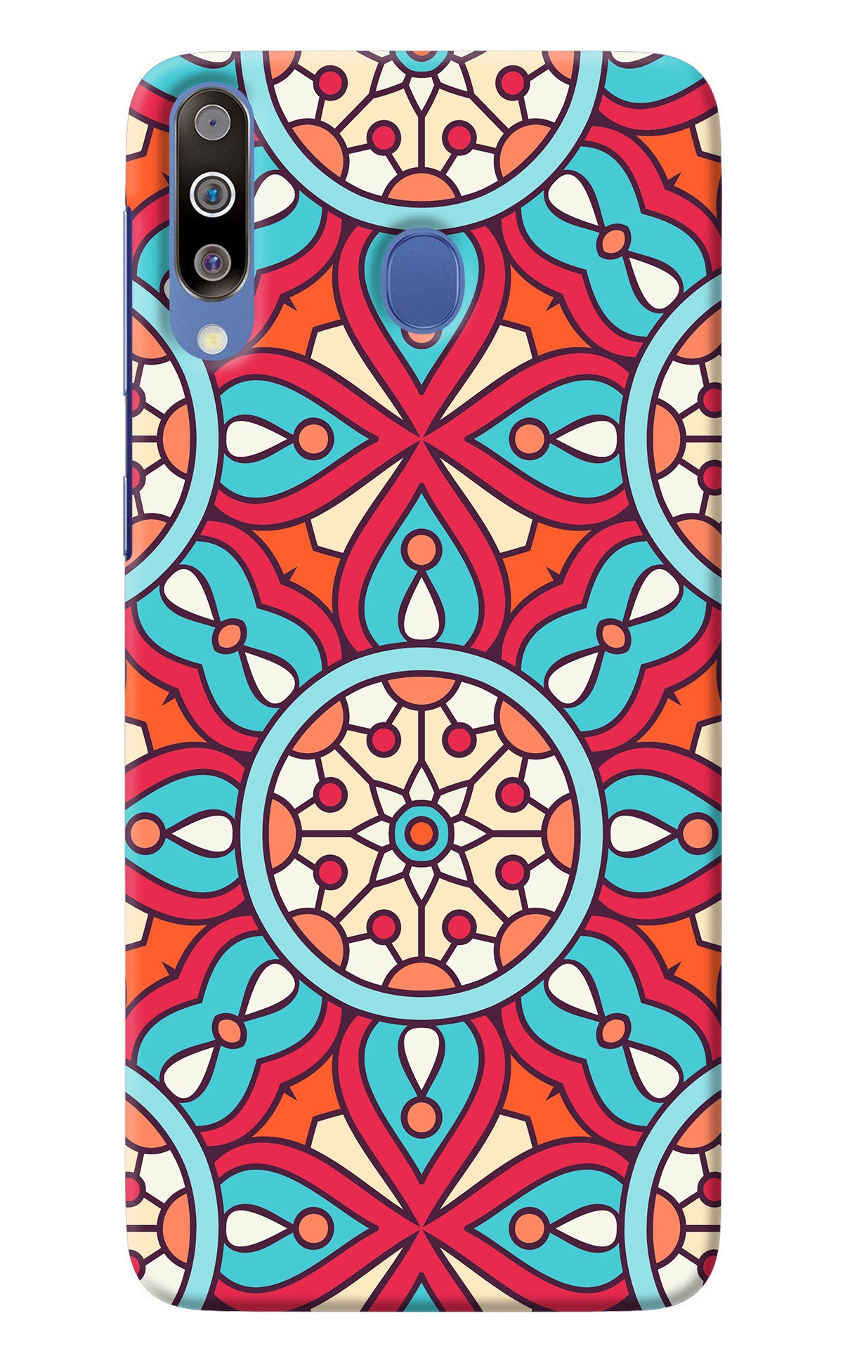 Mandala Geometric Samsung M30/A40s Back Cover