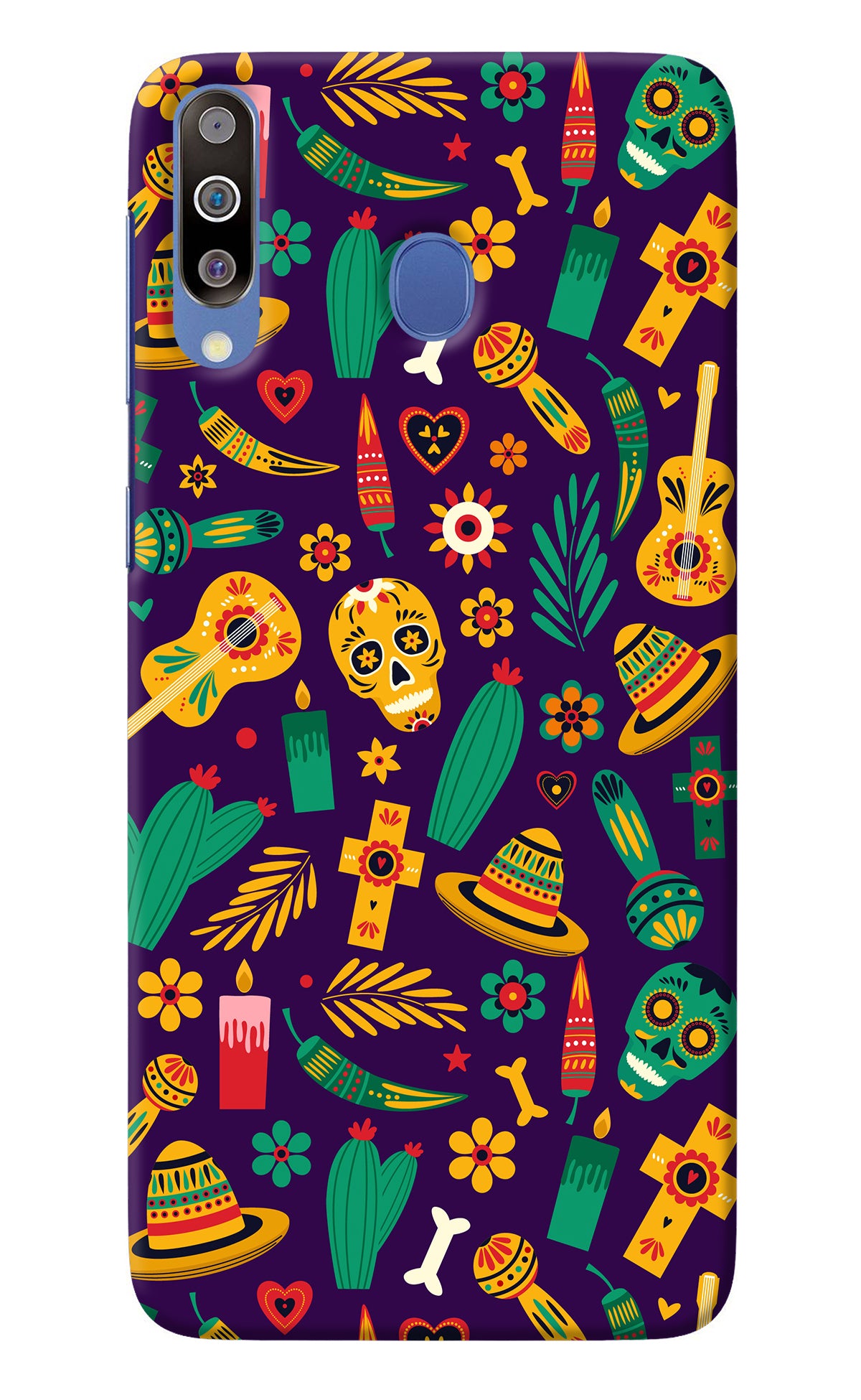 Mexican Artwork Samsung M30/A40s Back Cover