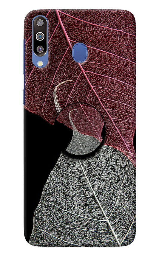 Leaf Pattern Samsung M30/A40s Pop Case