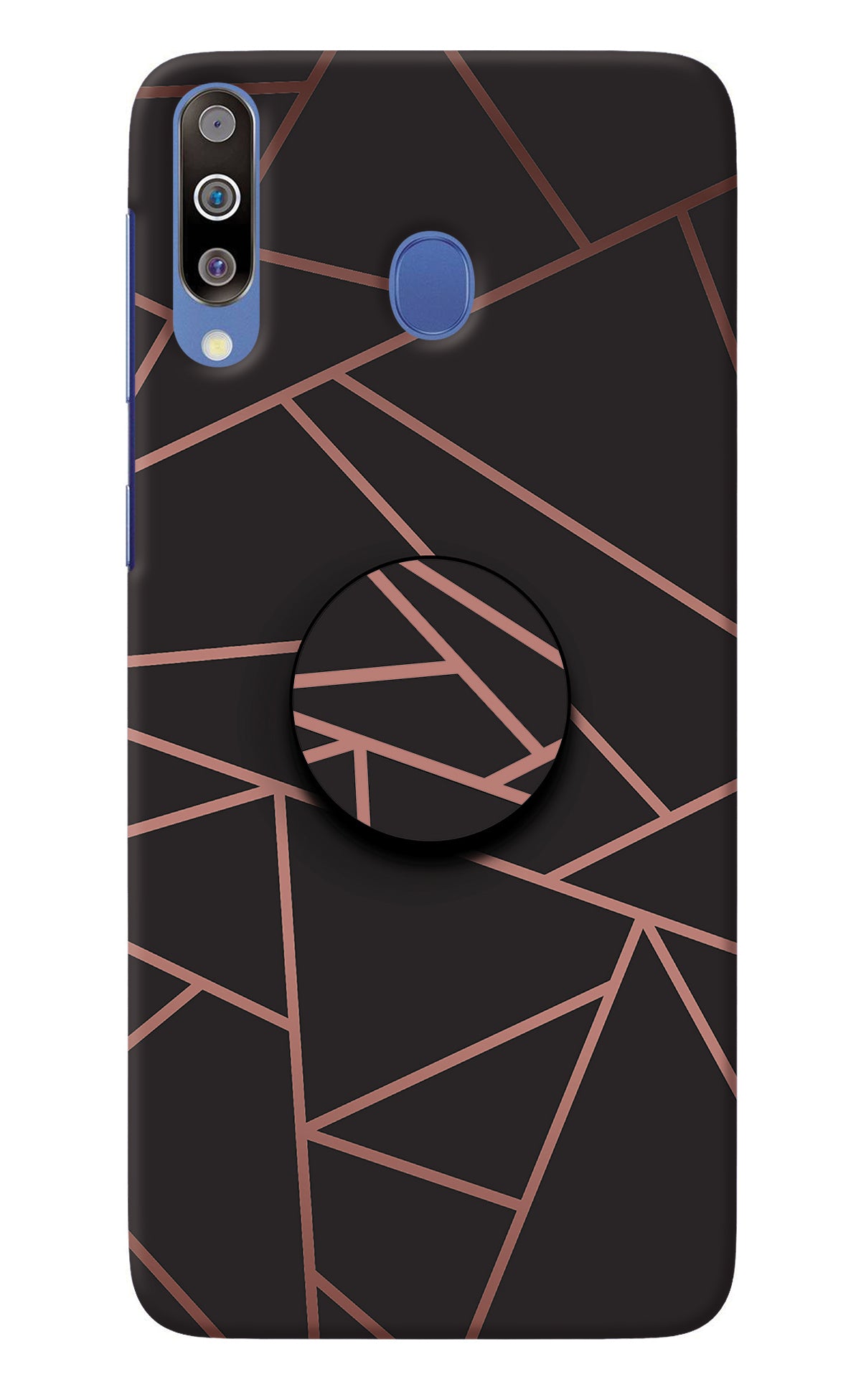 Geometric Pattern Samsung M30/A40s Pop Case