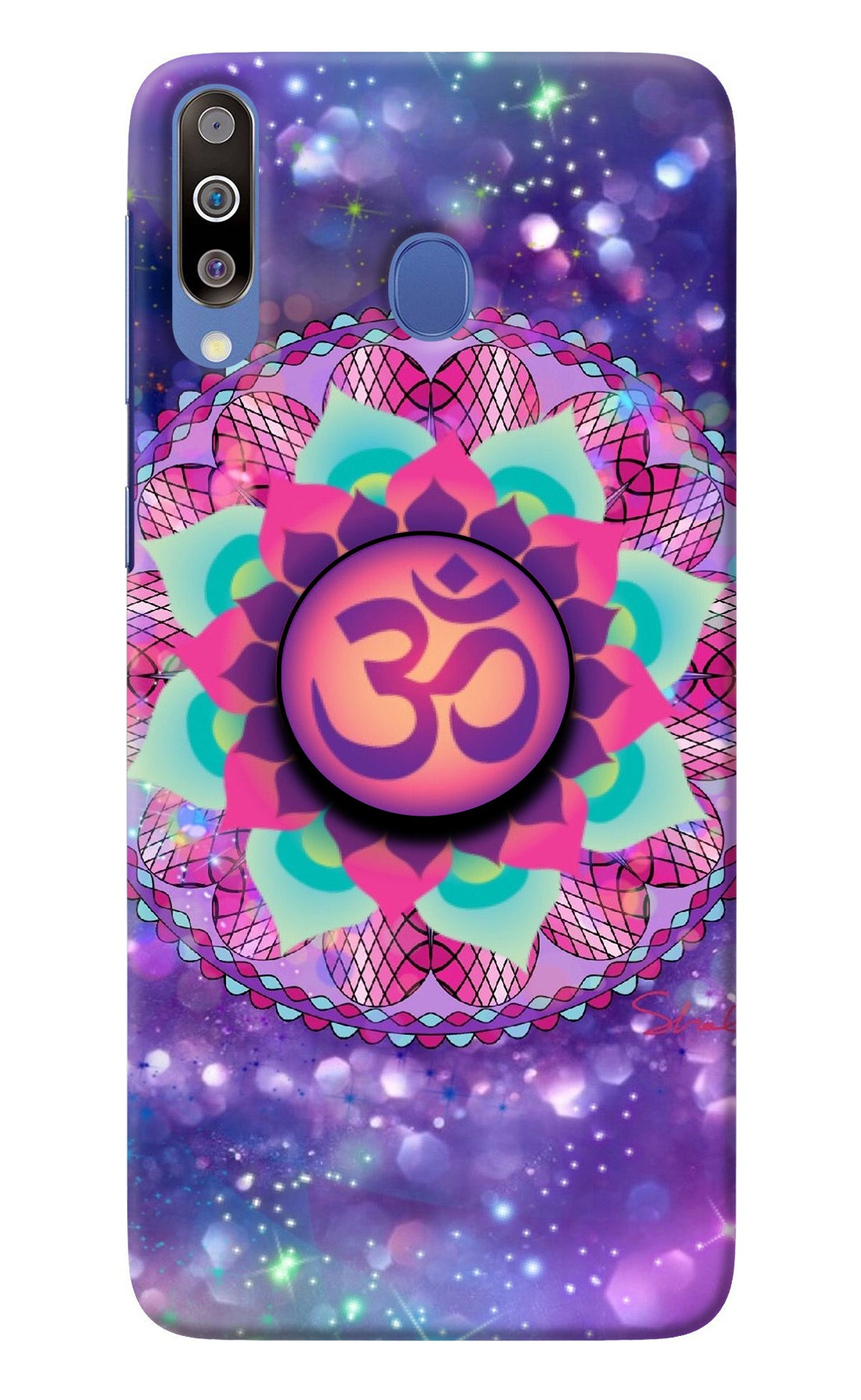 Om Purple Samsung M30/A40s Pop Case