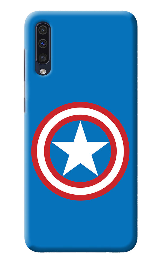 Captain America Logo Samsung A50/A50s/A30s Back Cover