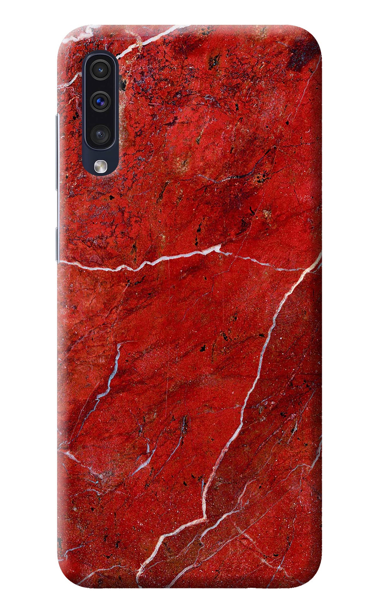 Red Marble Design Samsung A50/A50s/A30s Back Cover