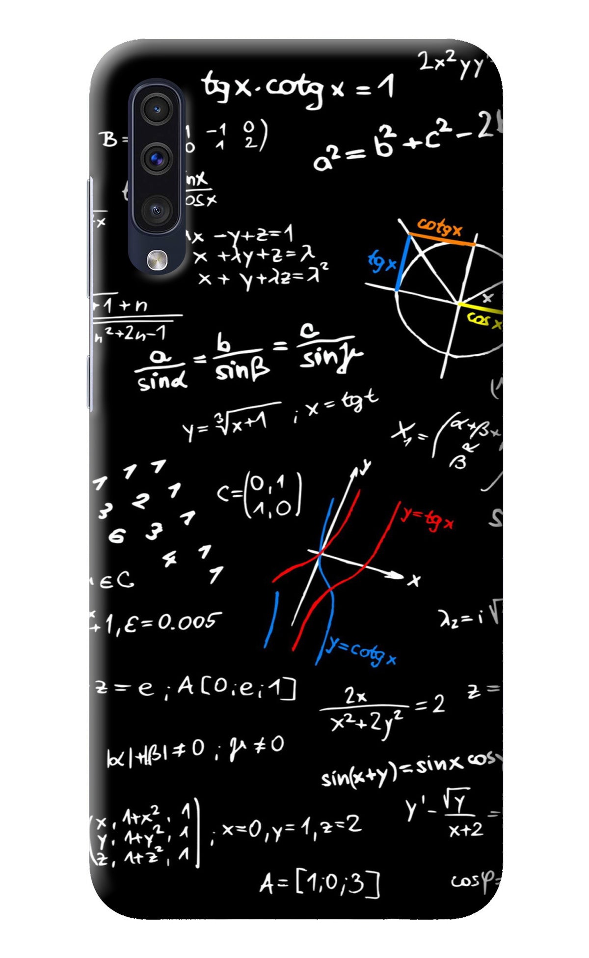 Mathematics Formula Samsung A50/A50s/A30s Back Cover