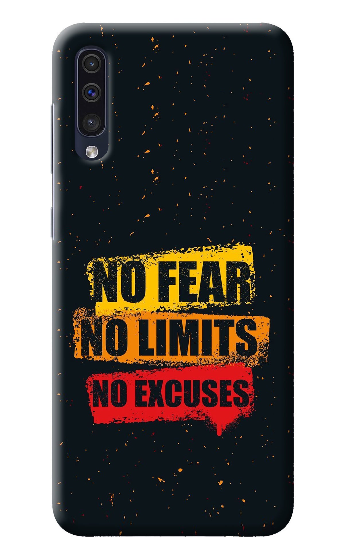 No Fear No Limits No Excuse Samsung A50/A50s/A30s Back Cover