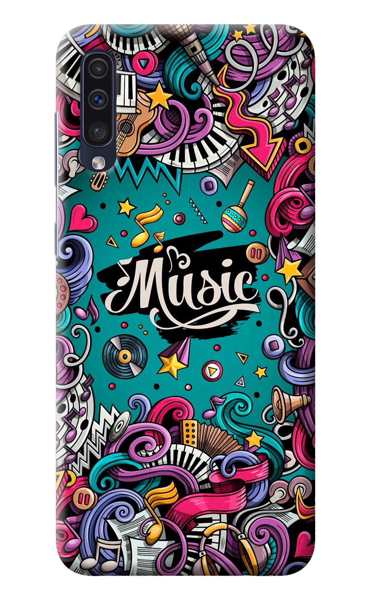 Music Graffiti Samsung A50/A50s/A30s Back Cover