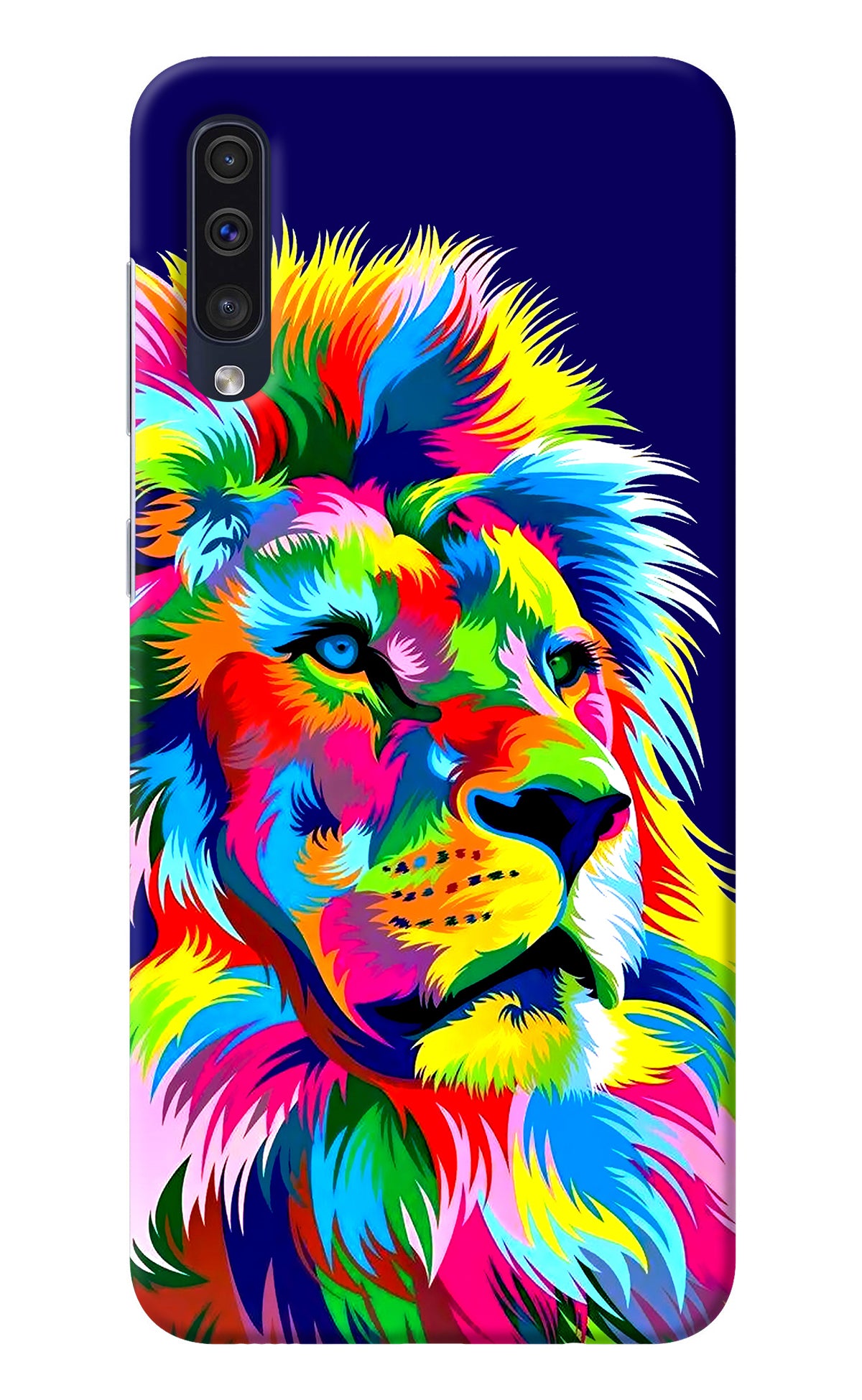 Vector Art Lion Samsung A50/A50s/A30s Back Cover