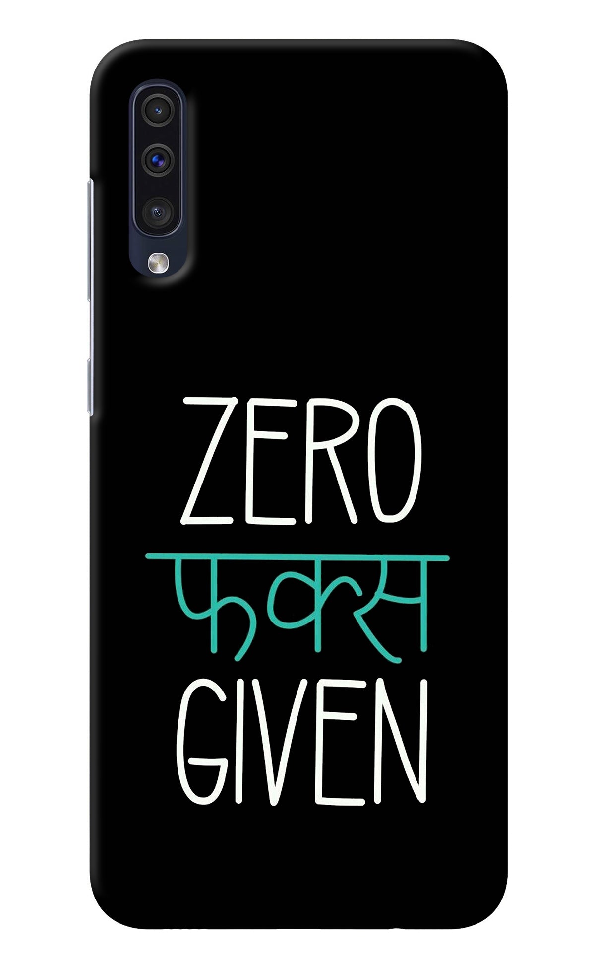 Zero Fucks Given Samsung A50/A50s/A30s Back Cover