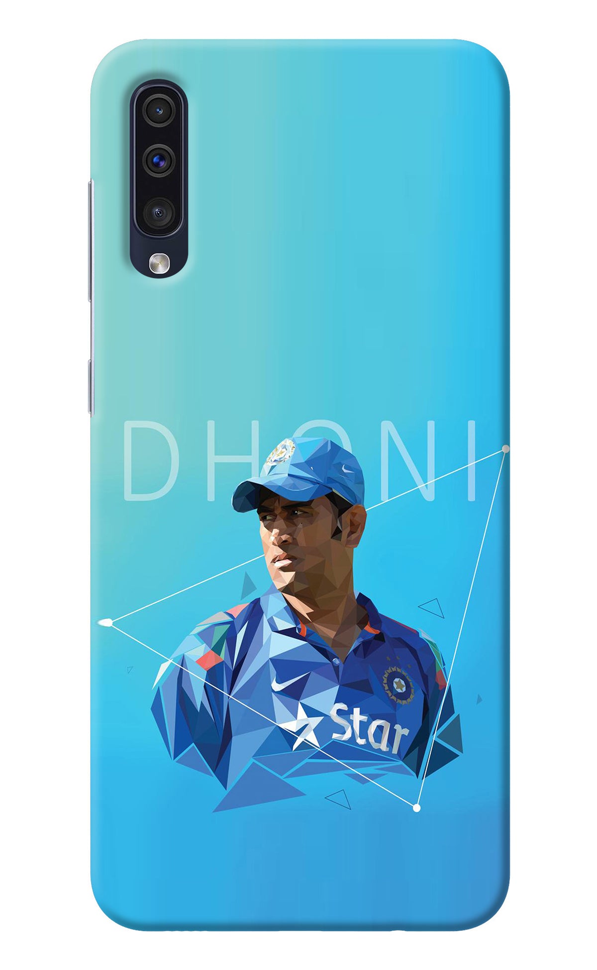 Dhoni Artwork Samsung A50/A50s/A30s Back Cover