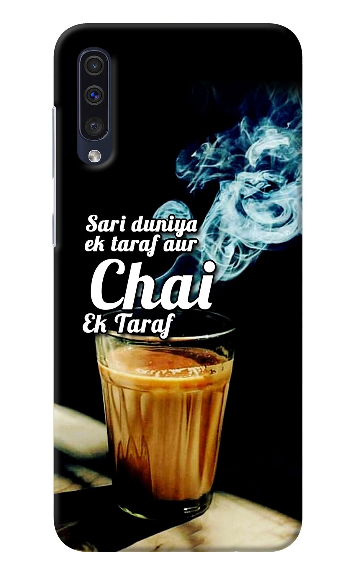 Chai Ek Taraf Quote Samsung A50/A50s/A30s Back Cover