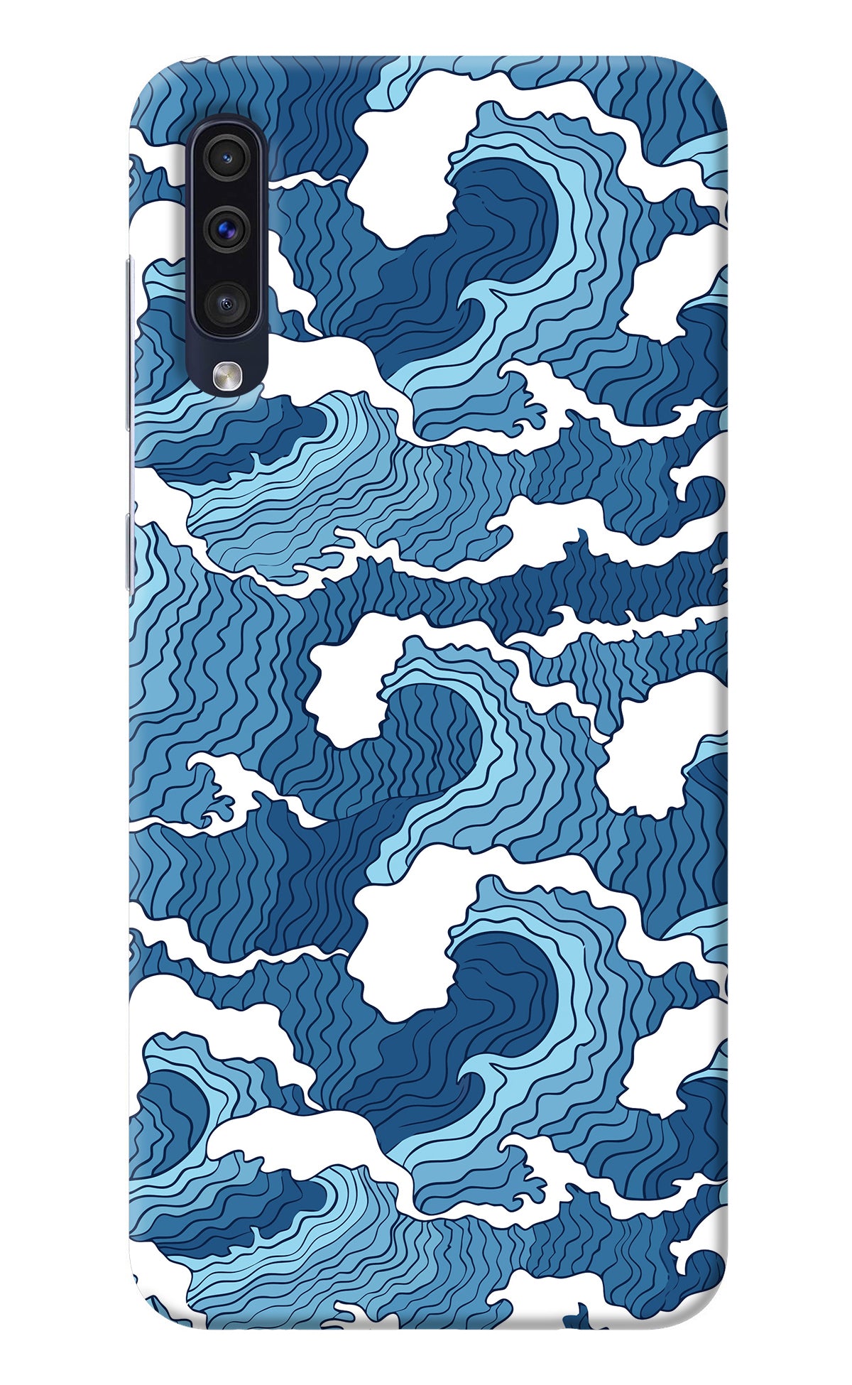 Blue Waves Samsung A50/A50s/A30s Back Cover