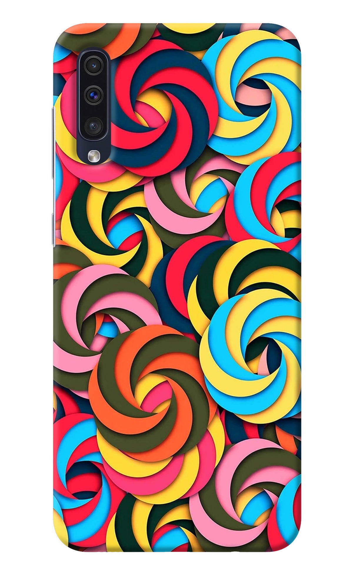 Spiral Pattern Samsung A50/A50s/A30s Back Cover