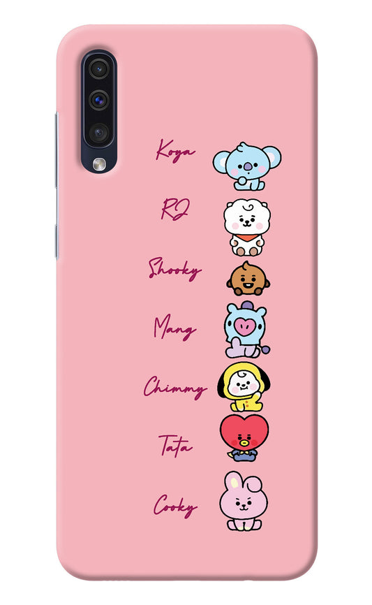 BTS names Samsung A50/A50s/A30s Back Cover