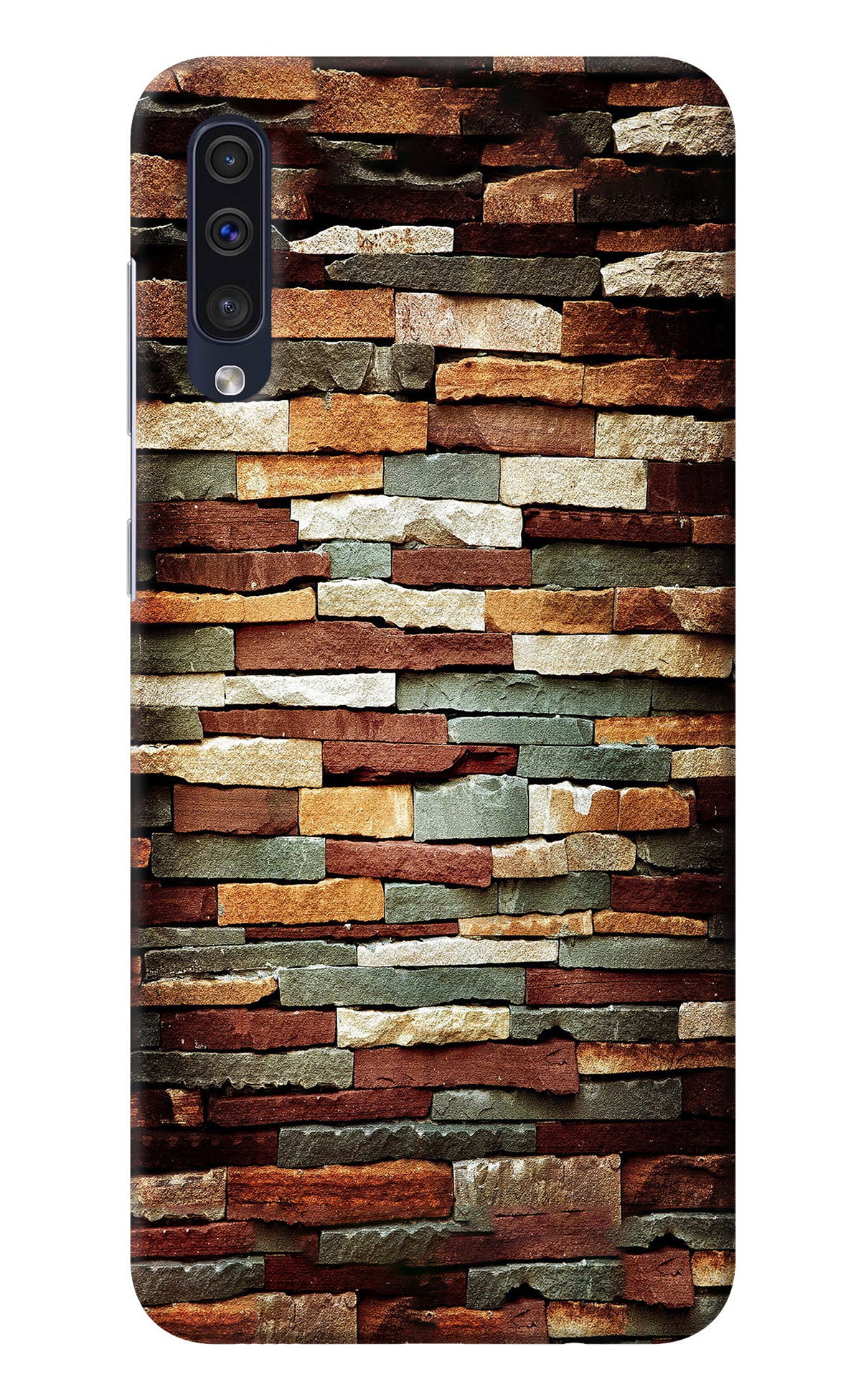 Bricks Pattern Samsung A50/A50s/A30s Back Cover