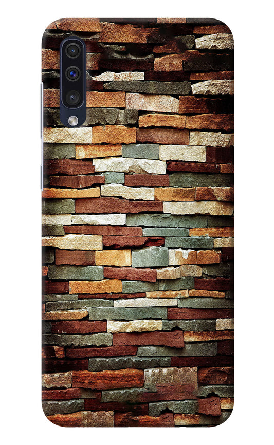 Bricks Pattern Samsung A50/A50s/A30s Back Cover