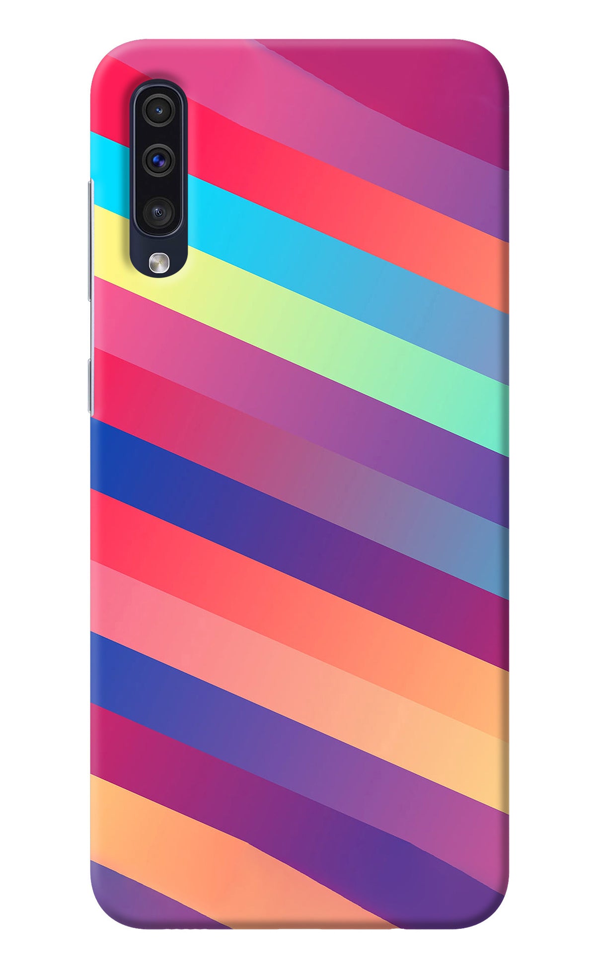 Stripes color Samsung A50/A50s/A30s Back Cover