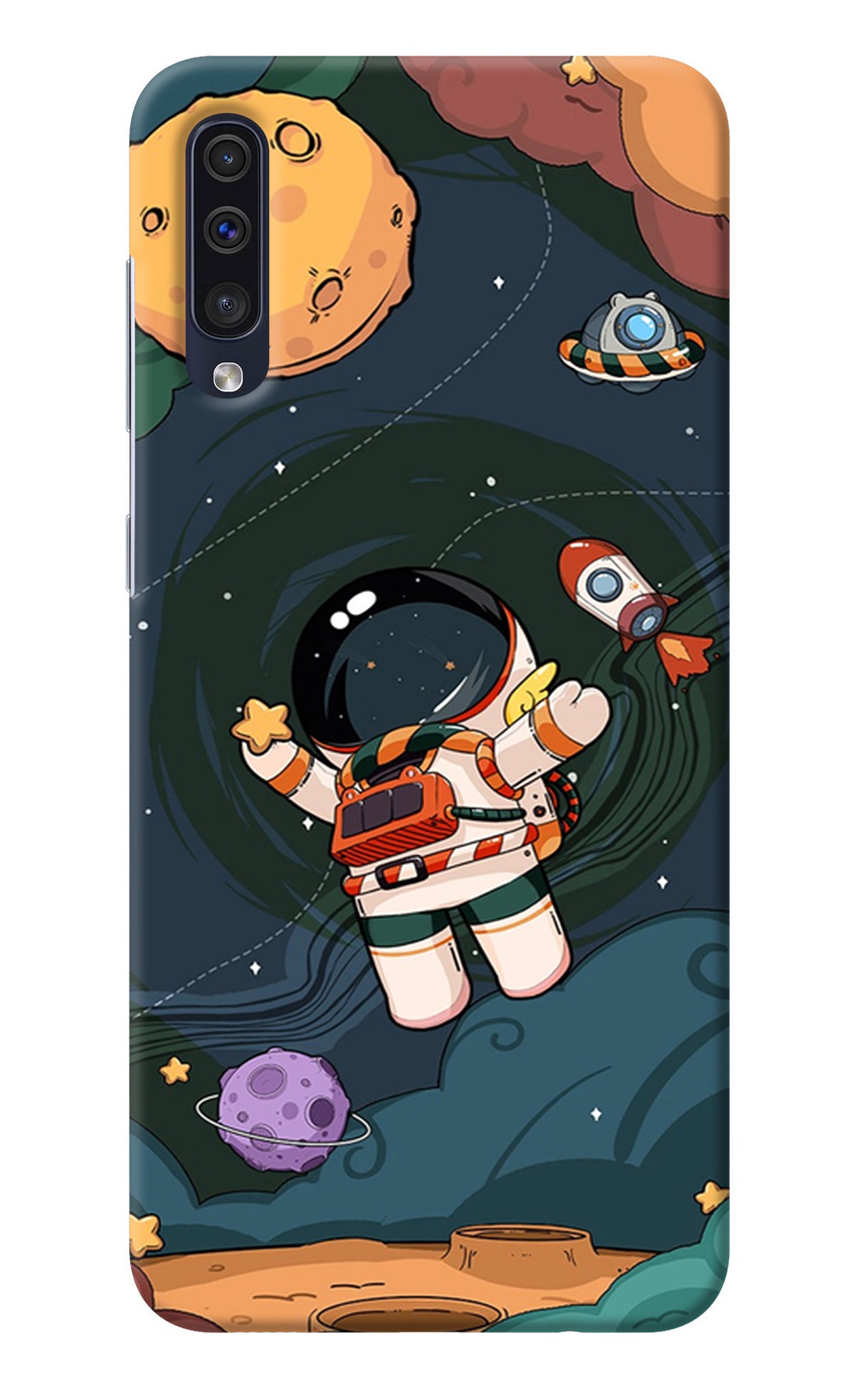 Cartoon Astronaut Samsung A50/A50s/A30s Back Cover