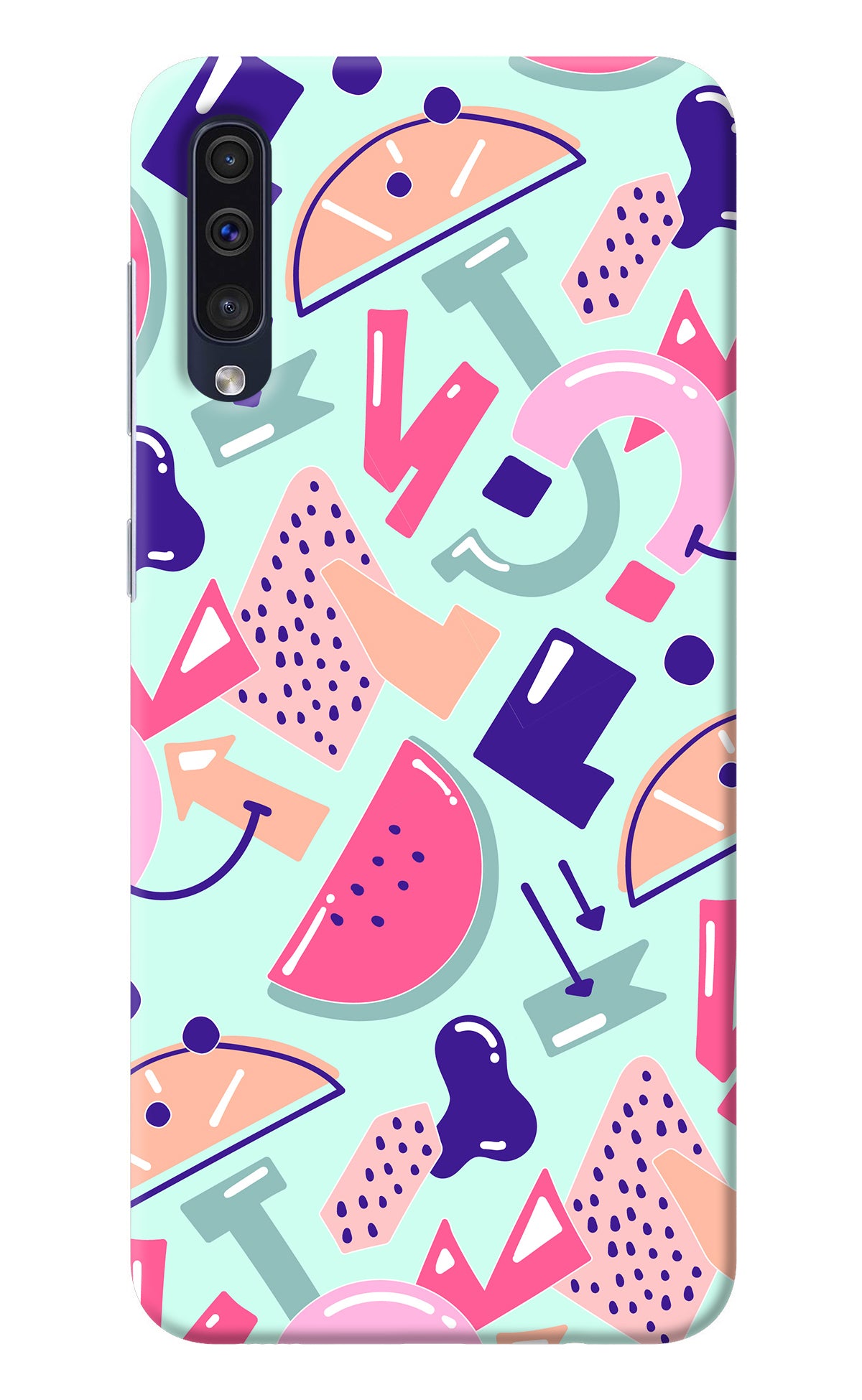 Doodle Pattern Samsung A50/A50s/A30s Back Cover