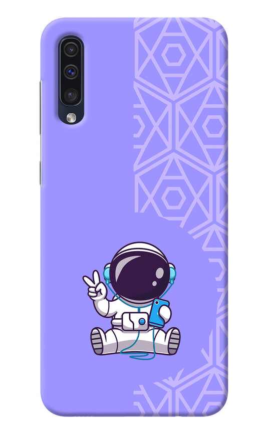 Cute Astronaut Chilling Samsung A50/A50s/A30s Back Cover