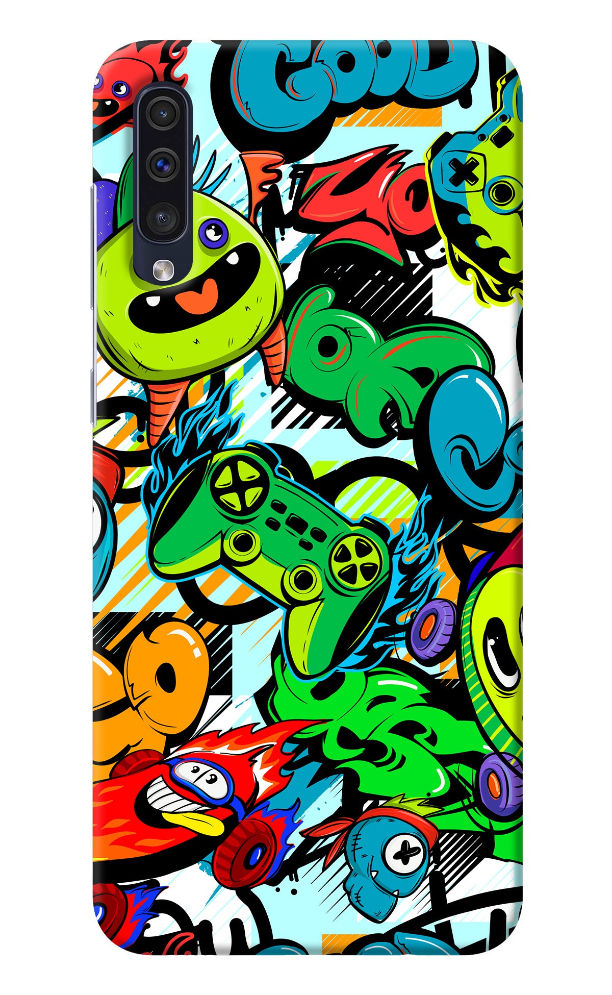 Game Doodle Samsung A50/A50s/A30s Back Cover
