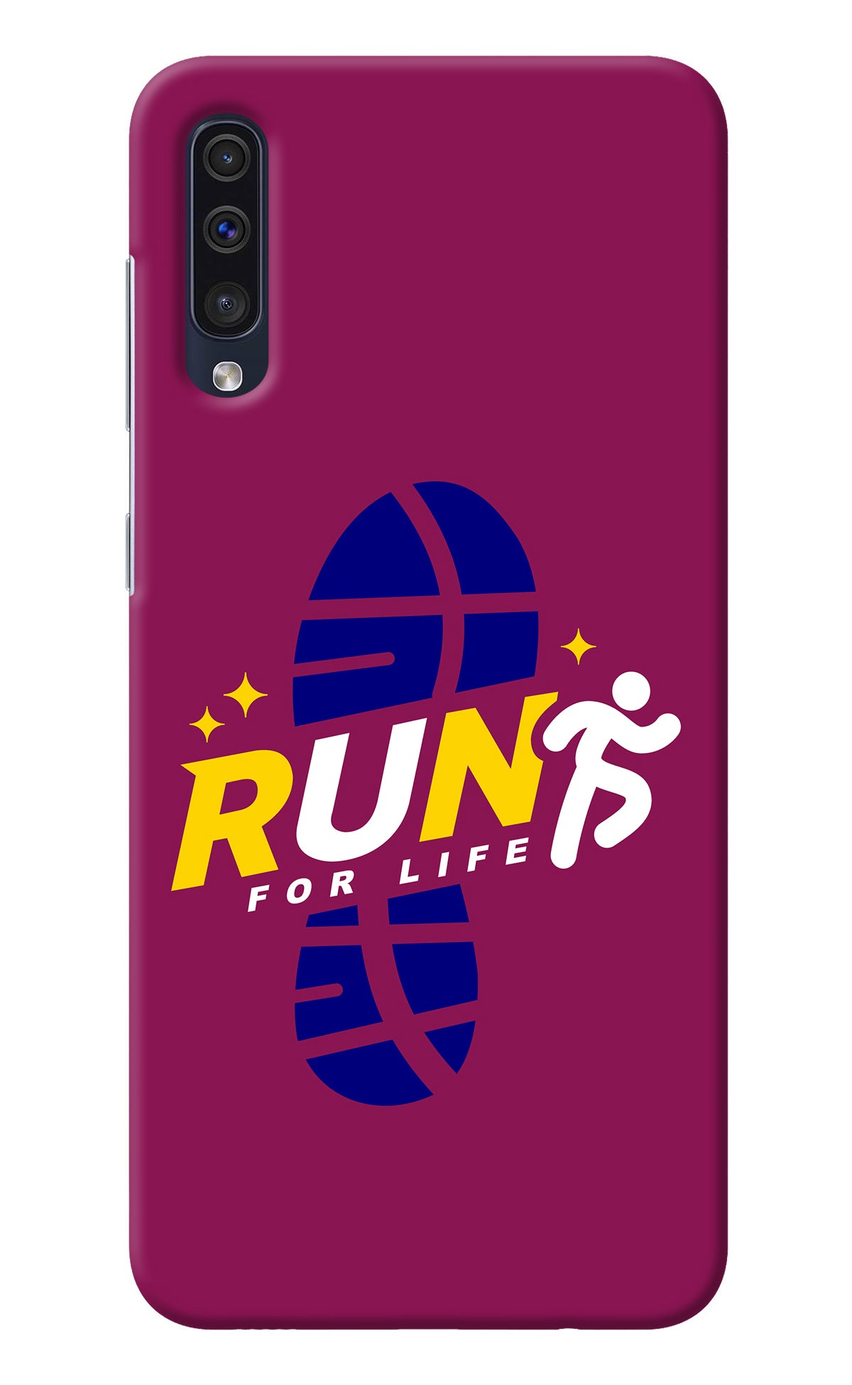 Run for Life Samsung A50/A50s/A30s Back Cover