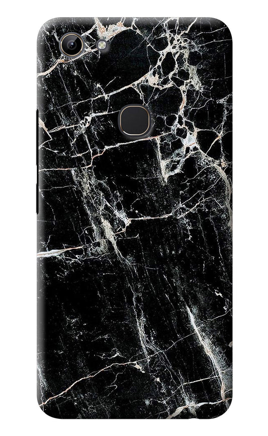 Black Marble Texture Vivo Y81 Back Cover