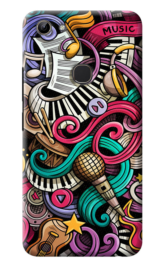 Music Abstract Vivo Y81 Back Cover