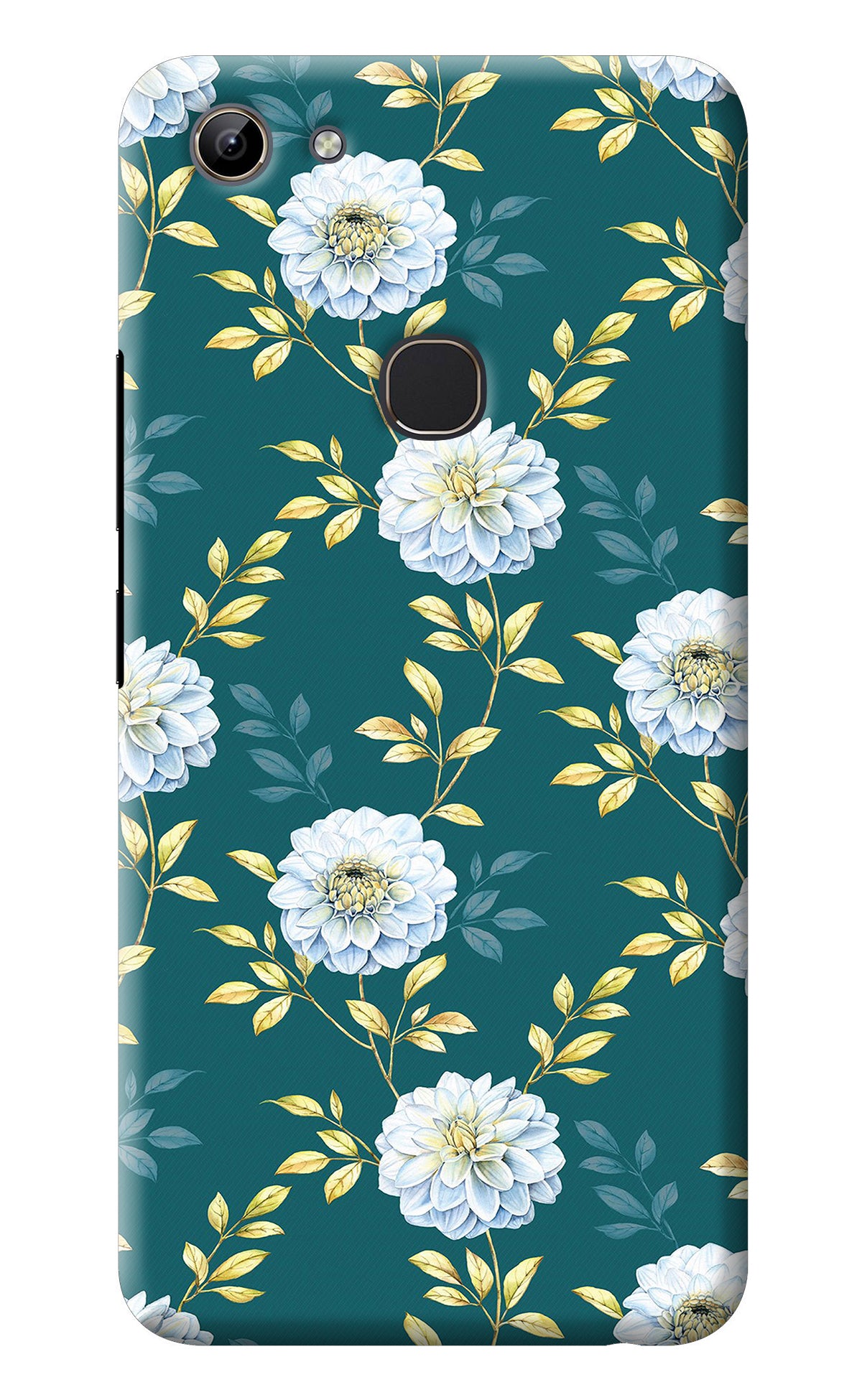 Flowers Vivo Y81 Back Cover