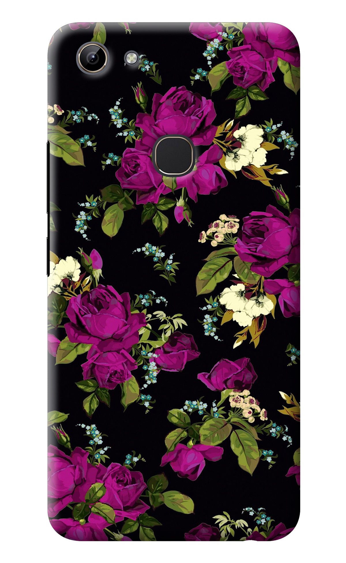 Flowers Vivo Y81 Back Cover