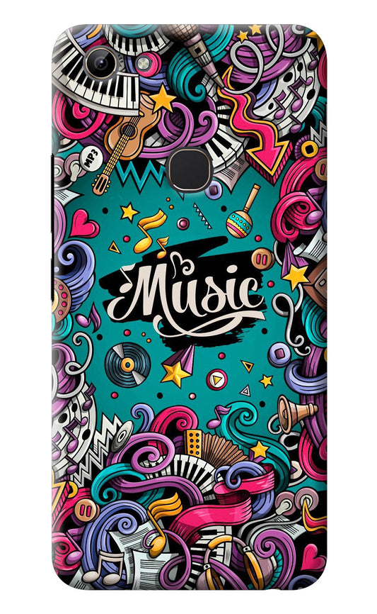 Music Graffiti Vivo Y81 Back Cover