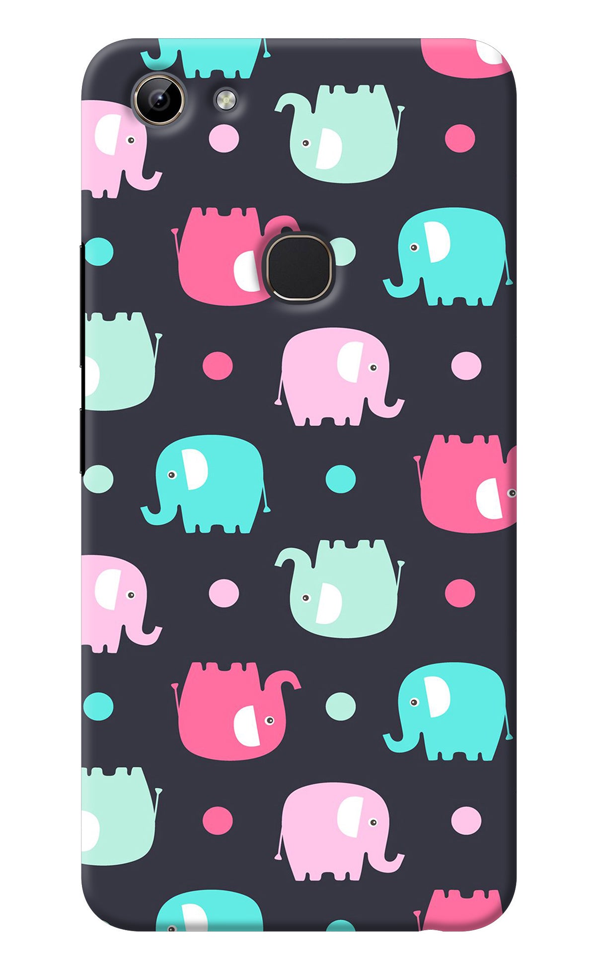 Elephants Vivo Y81 Back Cover