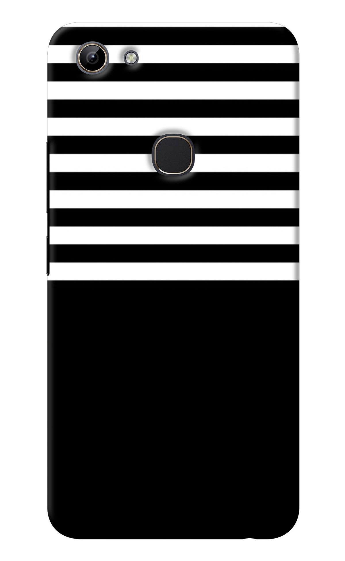 Black and White Print Vivo Y81 Back Cover