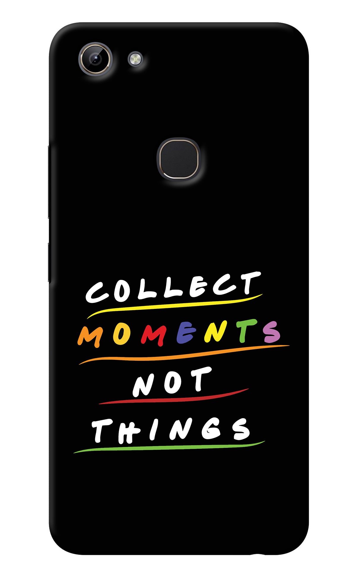 Collect Moments Not Things Vivo Y81 Back Cover