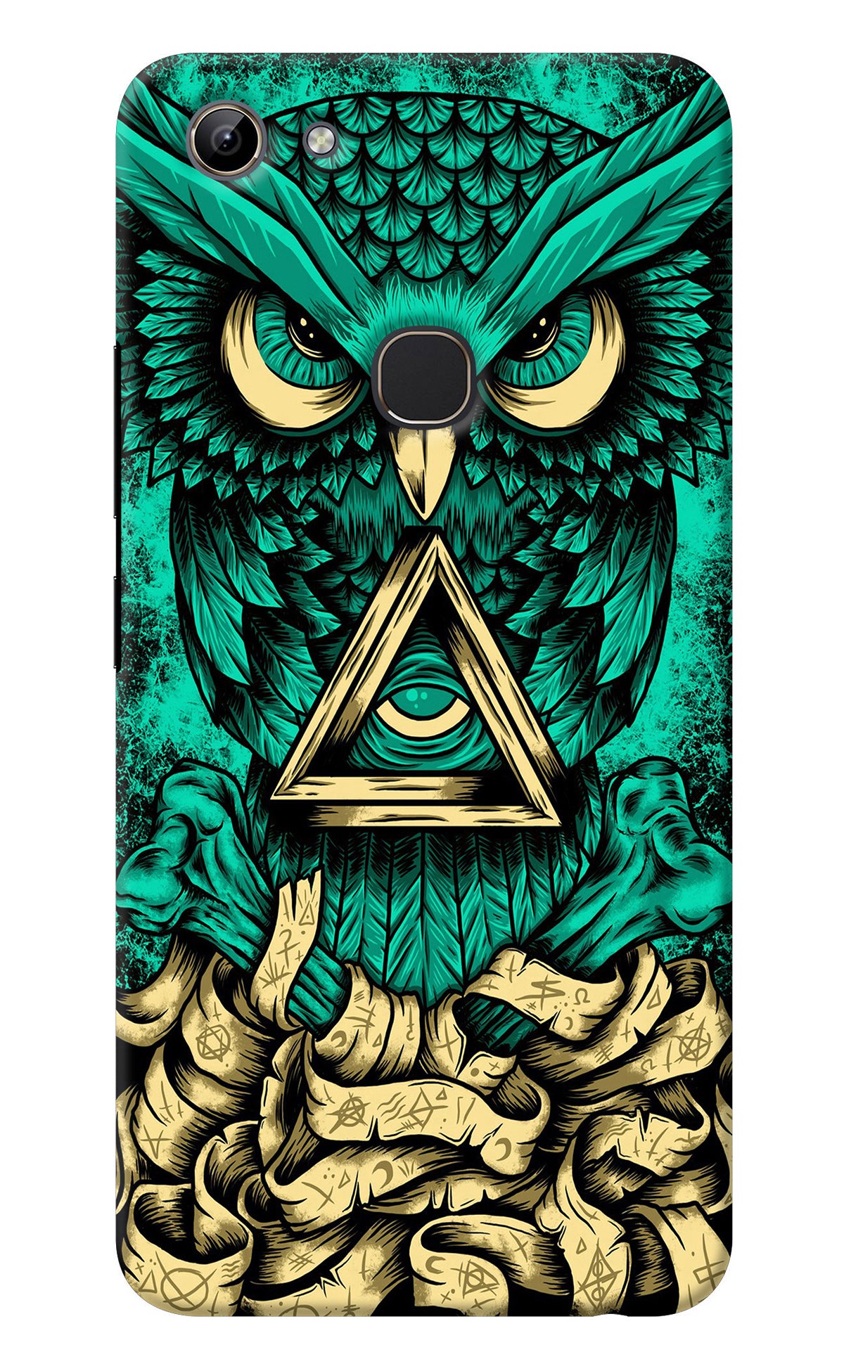 Green Owl Vivo Y81 Back Cover