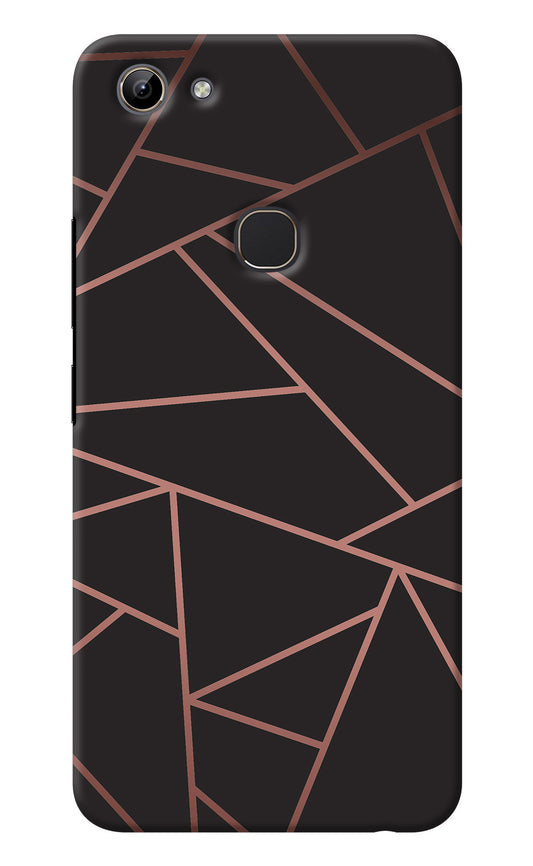 Geometric Pattern Vivo Y81 Back Cover