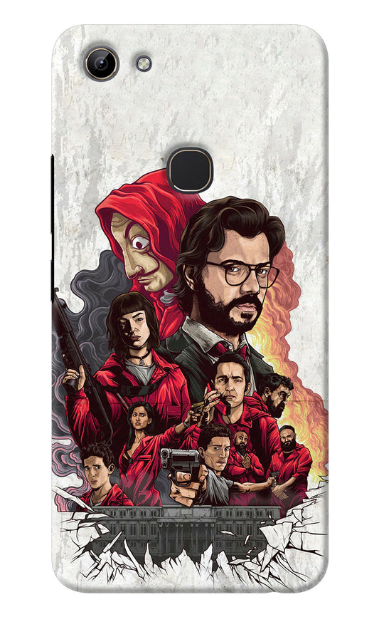 Money Heist Artwork Vivo Y81 Back Cover