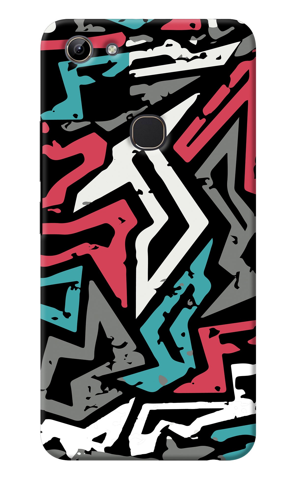 Geometric Graffiti Vivo Y81 Back Cover