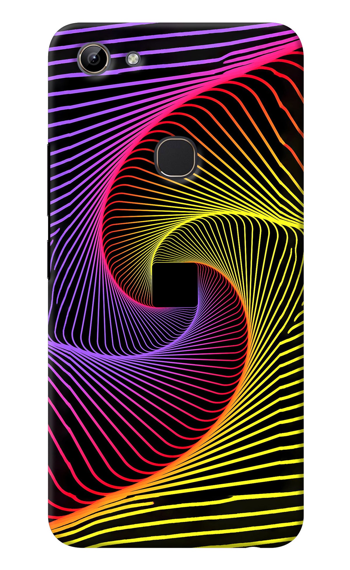 Colorful Strings Vivo Y81 Back Cover